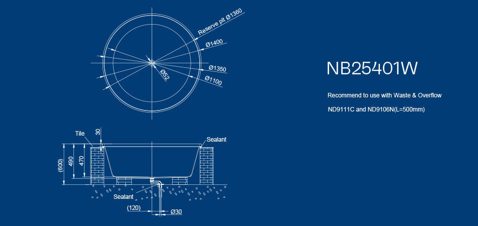 NB25401TW-1K/1W